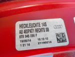8T8945096F Фонарь задний правый наружный Audi A5 (8T) 2008-2016