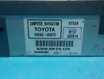 0866200870 Проигрыватель CD/DVD (навигатор) TOYOTA Avensis (T250) 2003-2008