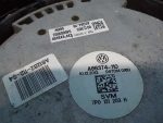7P0121203H Диффузор радиатора (вентилятор) VOLKSWAGEN Touareg 2 NF 2010-2018