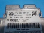 7P0959655D Блок SRS (Air Bag) VOLKSWAGEN Touareg 2 NF 2010-2018