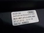 8U0919604A Дисплей информационный (монитор) Audi Q3 (8U) 2012-2018