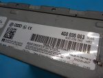4G0035083 Блок управления магнитолой Audi Q3 (8U) 2012-2018