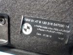 51479133316 Полка багажника BMW X6 F16-F86 2014-2020