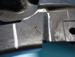 51127400667 Кронштейн заднего бампера левый BMW X3 G01 2017-2024