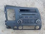 39170SNAG62ZA Панель управления магнитолой Honda Civic 4D 2006-2012