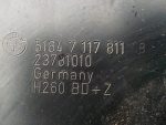 51647117811 Кронштейн радиатора левый нижний 3 серия E90/E91 2003-2009 BMW 