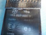 1K5857806BRAA Ремень безопасности задний правый Jetta 2005-2011 VOLKSWAGEN 